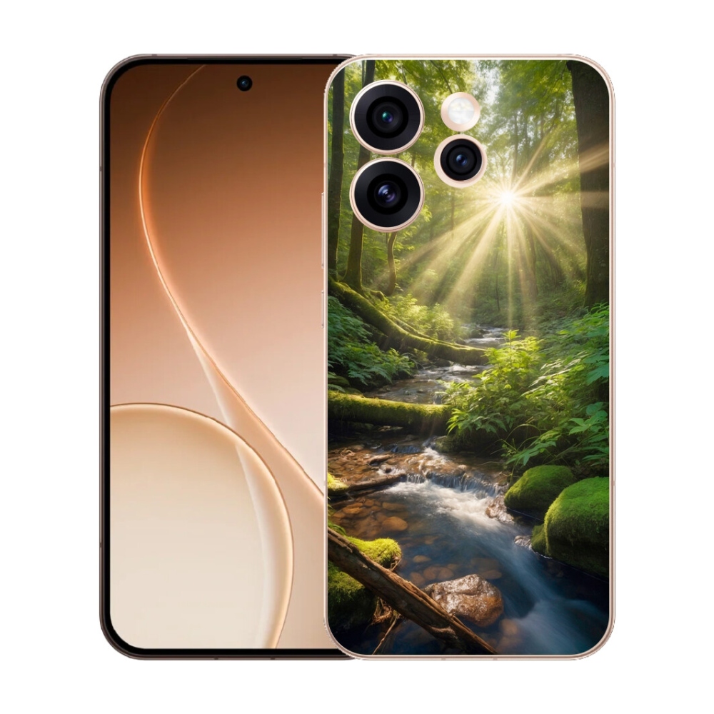 Gelový kryt mmCase na Oppo Reno 15 Pro 5G - hlubina lesa