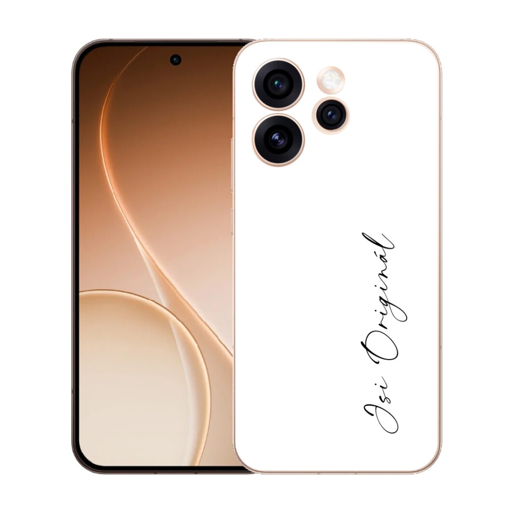 Gelový kryt mmCase na Oppo Reno 15 Pro 5G - jsi originál bílé pozadí