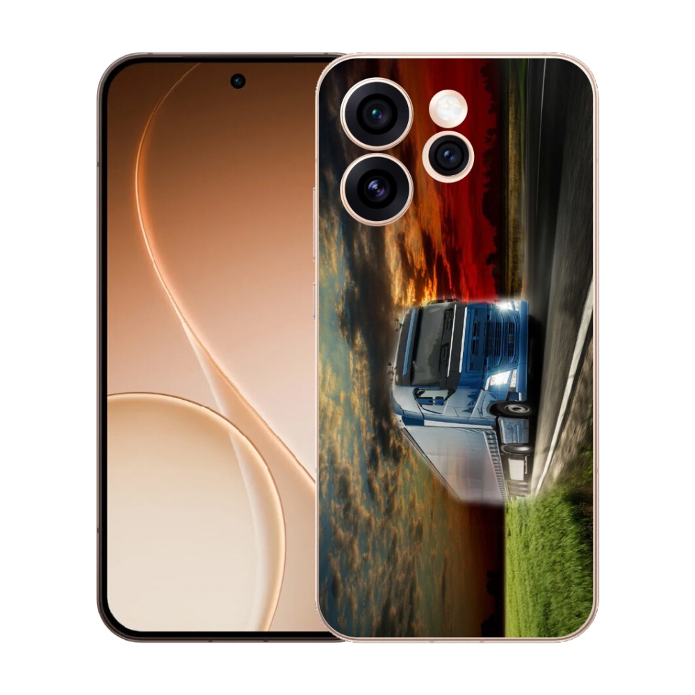 Gelový kryt mmCase na Oppo Reno 15 Pro 5G - kamion 4