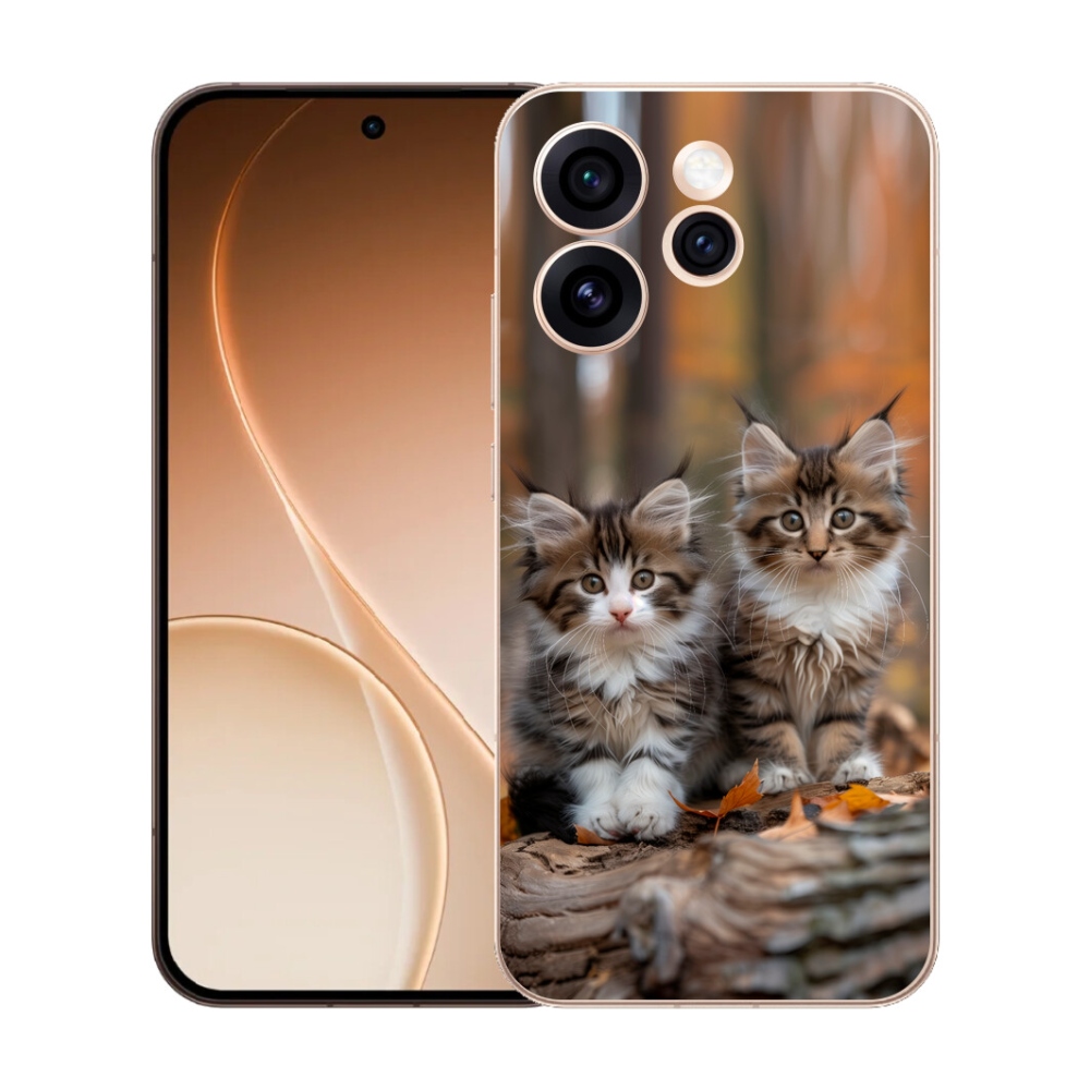 Gelový kryt mmCase na Oppo Reno 15 Pro 5G - kočičí duo 3