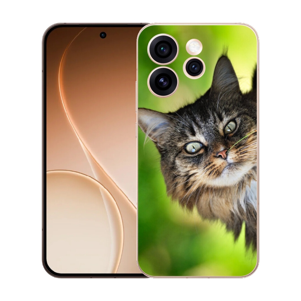 Gelový kryt mmCase na Oppo Reno 15 Pro 5G - kočka 3