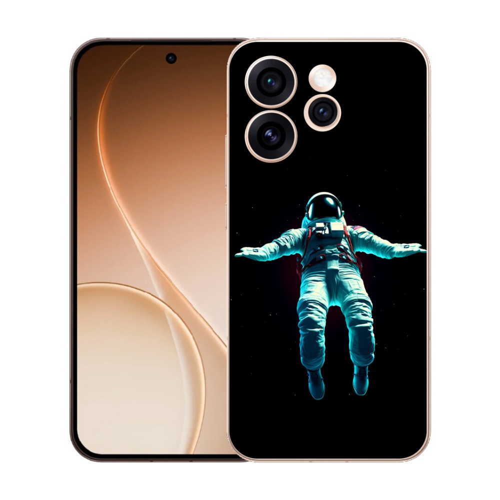 Gelový kryt mmCase na Oppo Reno 15 Pro 5G - kosmonaut