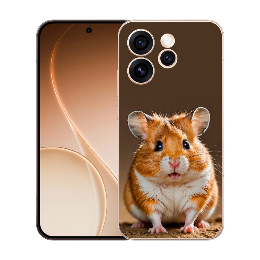 Gelový kryt mmCase na Oppo Reno 15 Pro 5G - křeček