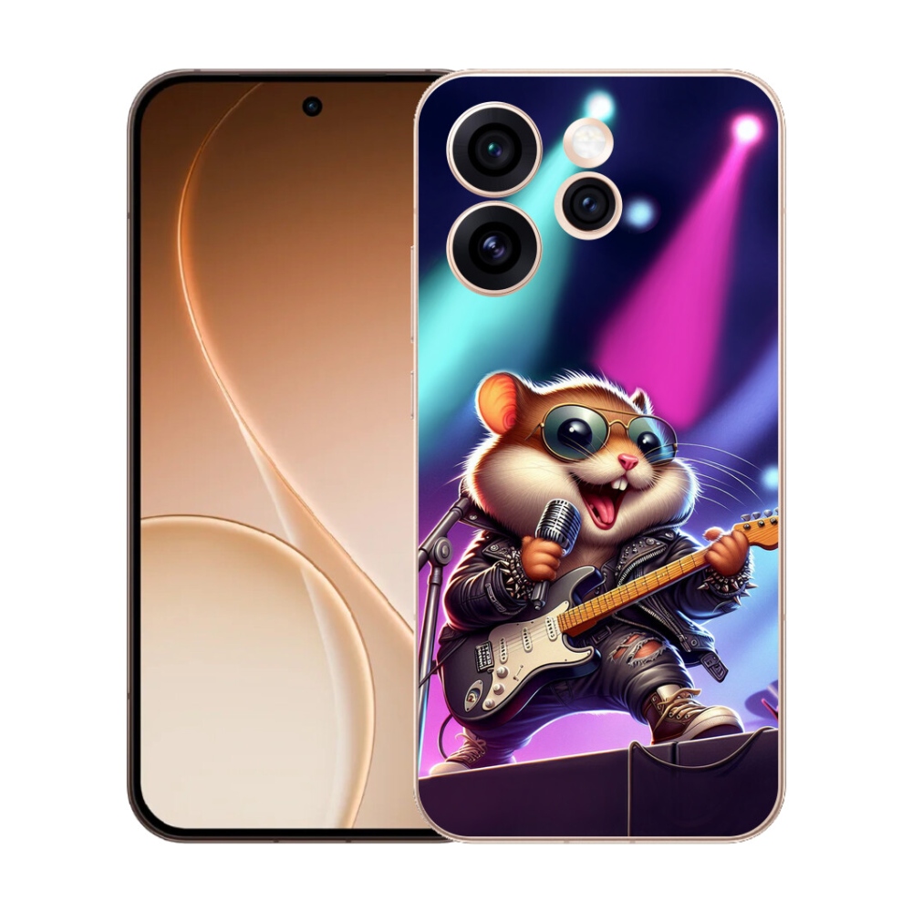 Gelový kryt mmCase na Oppo Reno 15 Pro 5G - křeček rocker