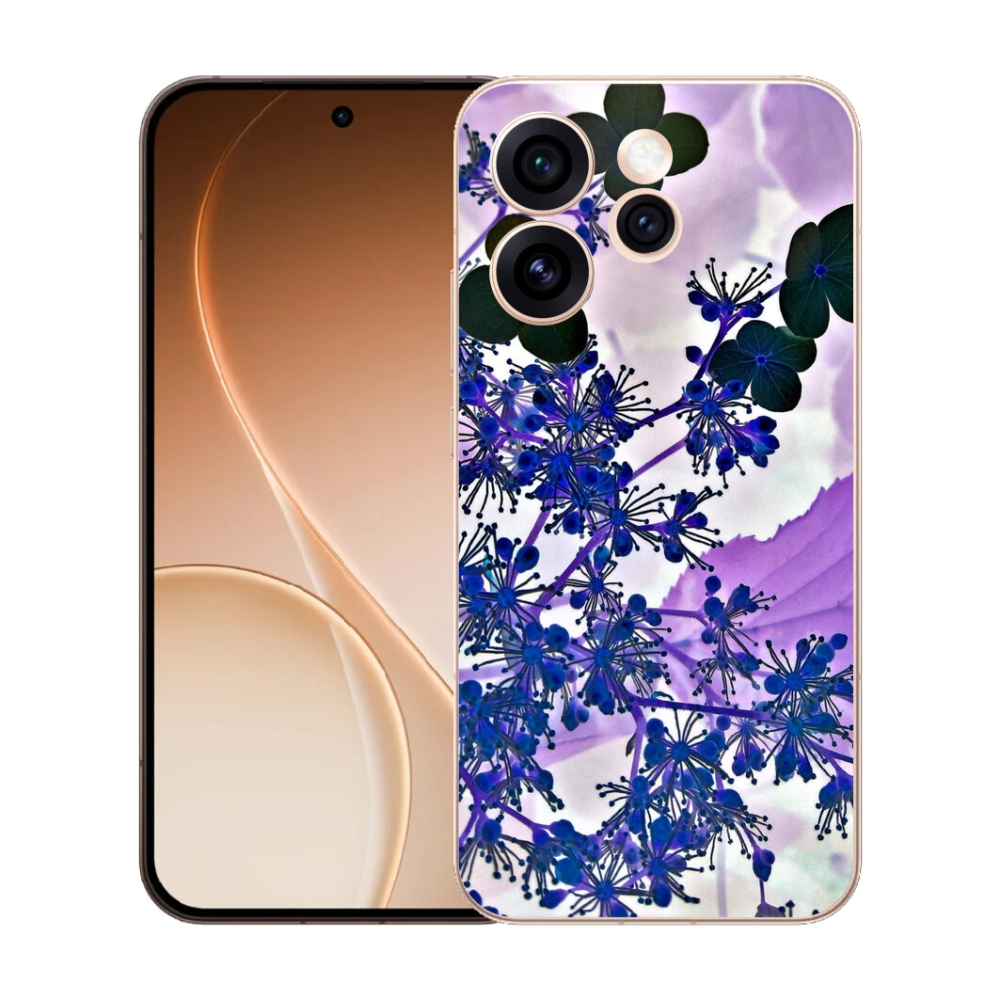 Gelový kryt mmCase na Oppo Reno 15 Pro 5G - květ hortenzie