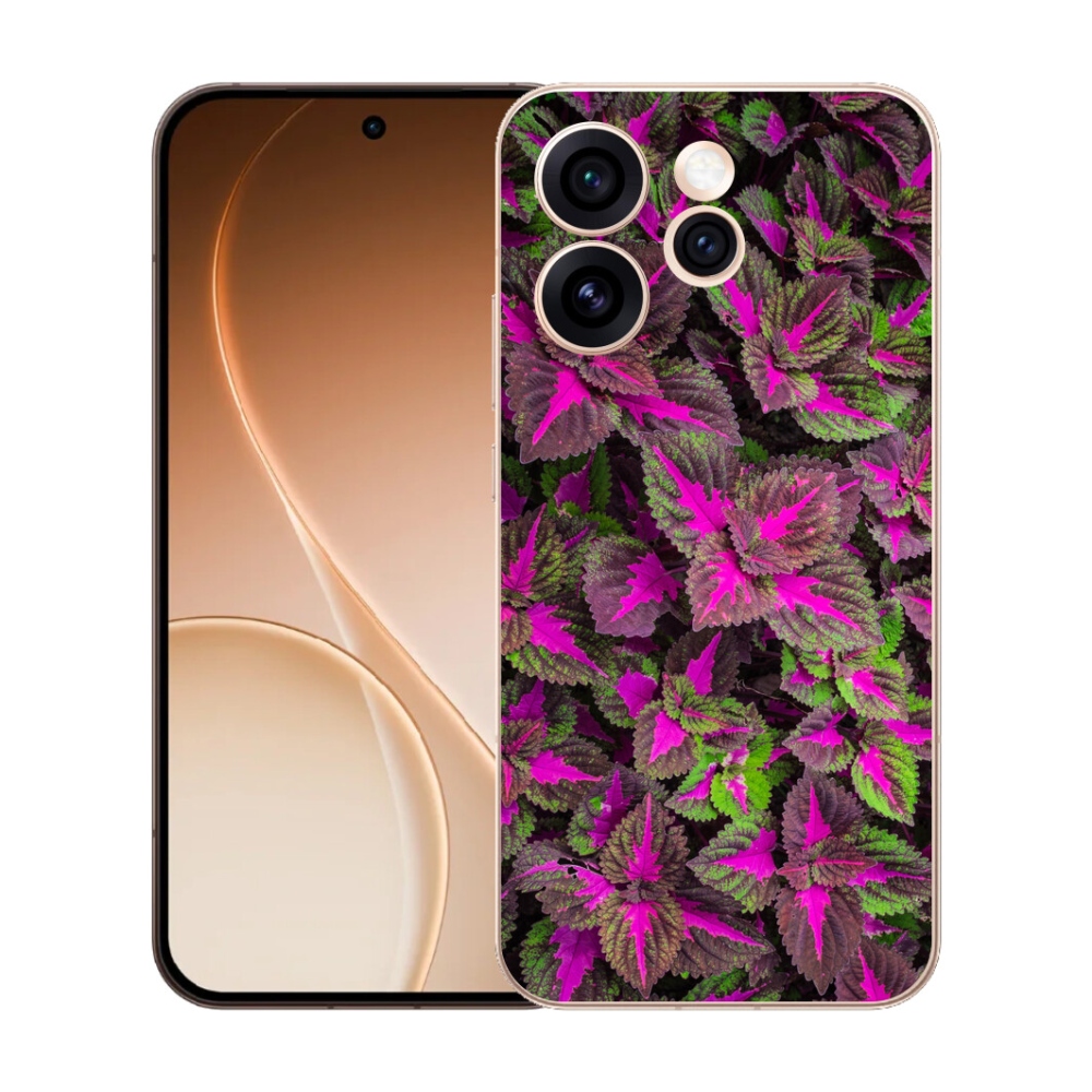 Gelový kryt mmCase na Oppo Reno 15 Pro 5G - květiny 10