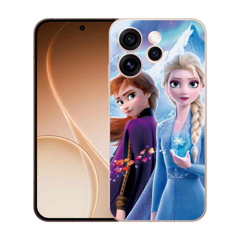 Gelový kryt mmCase na Oppo Reno 15 Pro 5G - ledové království 3