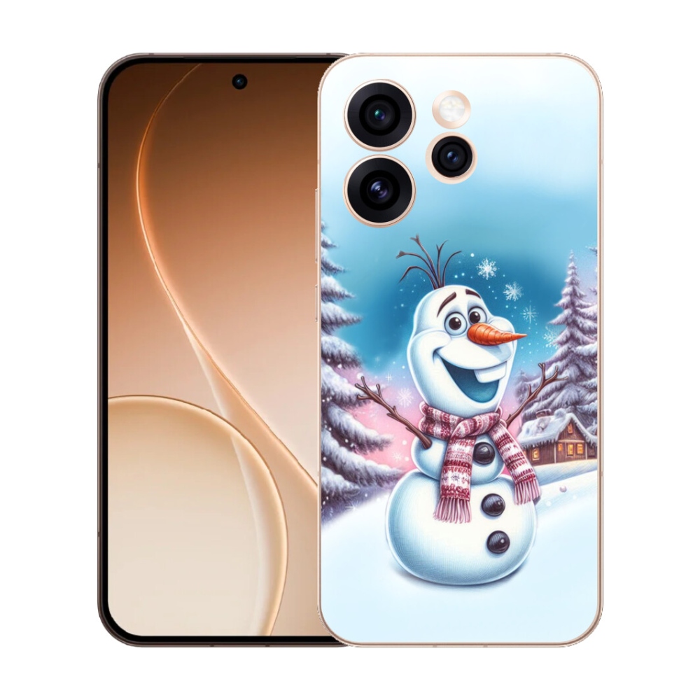 Gelový kryt mmCase na Oppo Reno 15 Pro 5G - ledové království