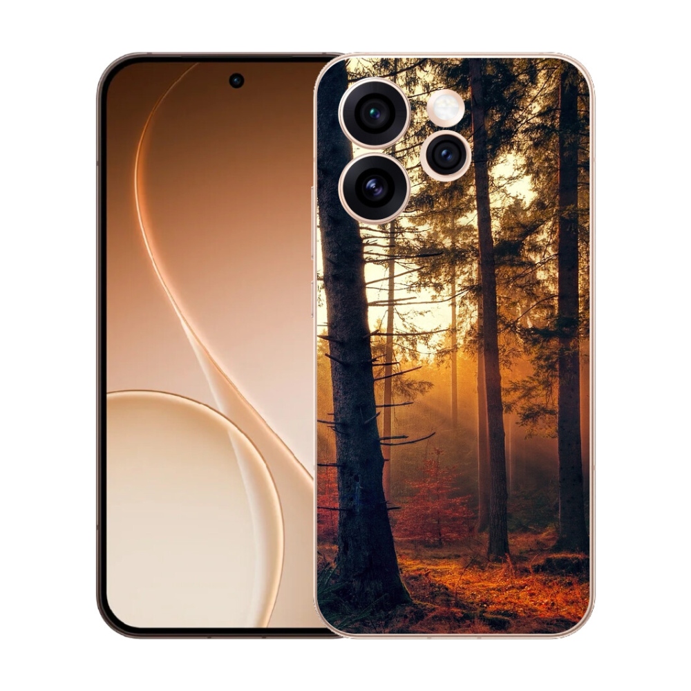 Gelový kryt mmCase na Oppo Reno 15 Pro 5G - les