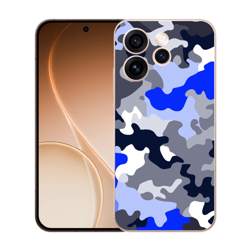 Gelový kryt mmCase na Oppo Reno 15 Pro 5G - maskáčový vzor 8