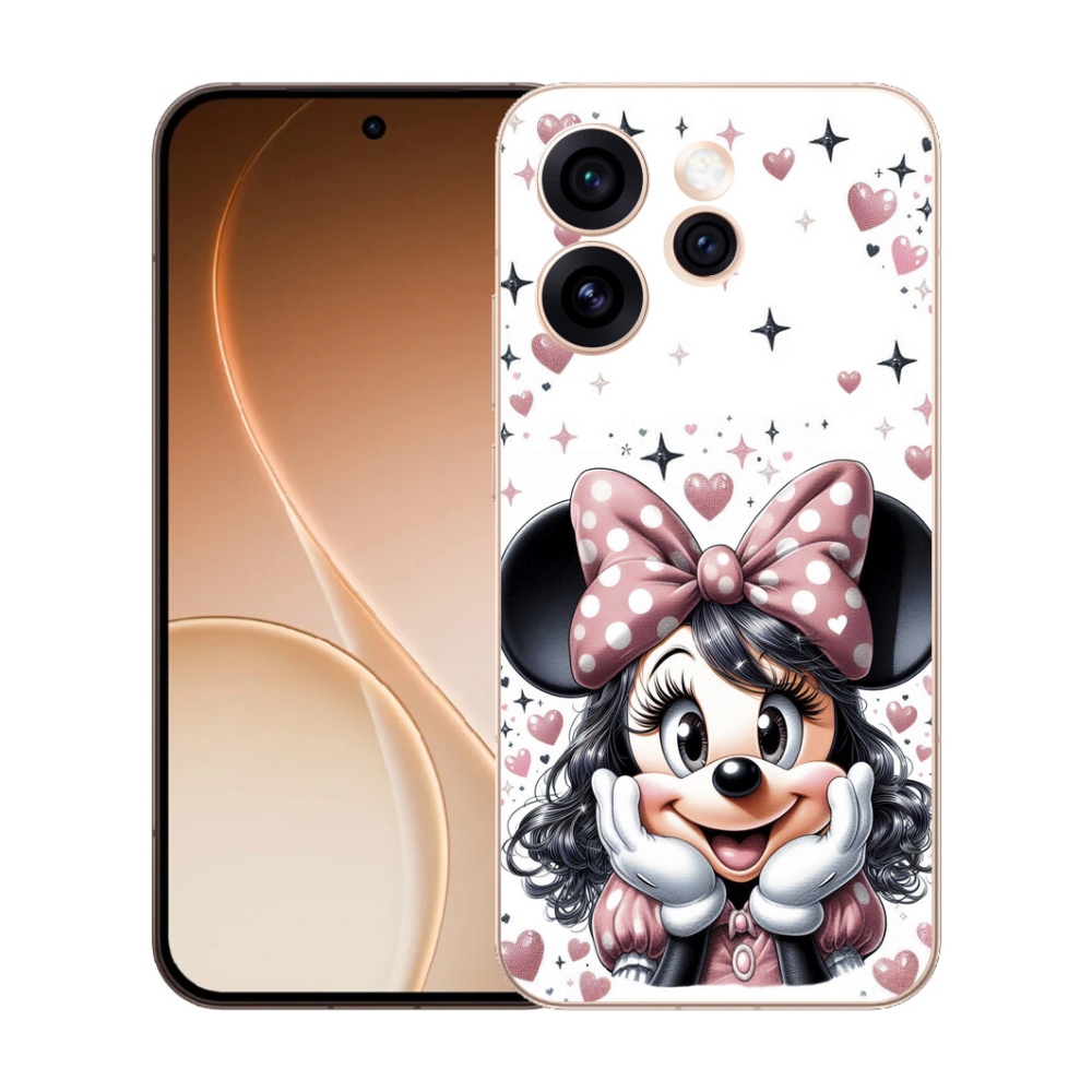 Gelový kryt mmCase na Oppo Reno 15 Pro 5G - minnie