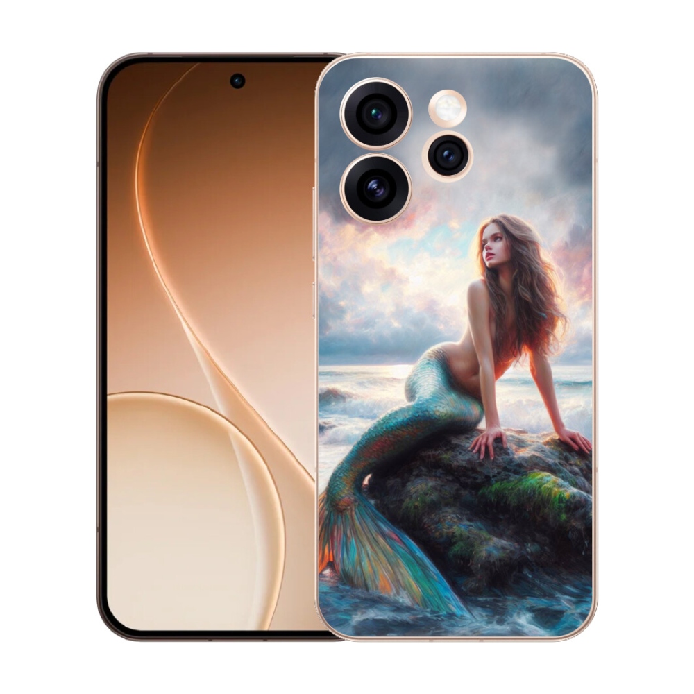 Gelový kryt mmCase na Oppo Reno 15 Pro 5G - mořská panna