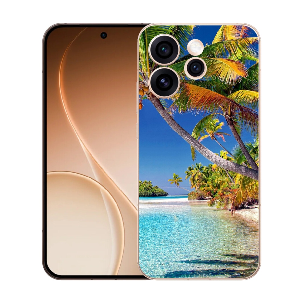 Gelový kryt mmCase na Oppo Reno 15 Pro 5G - mořská pláž