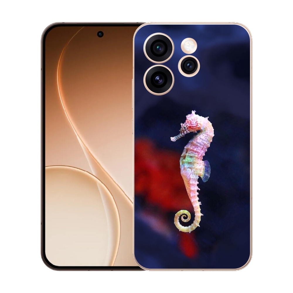 Gelový kryt mmCase na Oppo Reno 15 Pro 5G - mořský koník