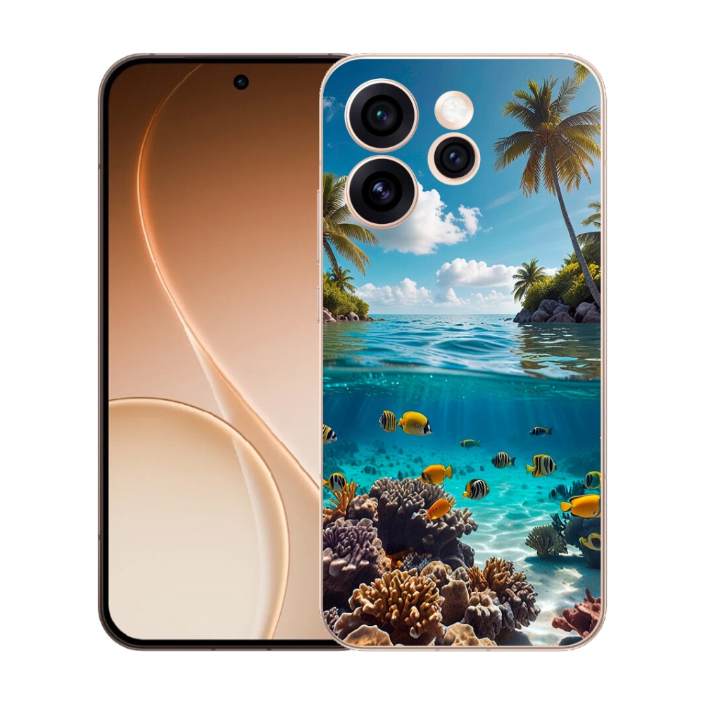 Gelový kryt mmCase na Oppo Reno 15 Pro 5G - mořský svět 4