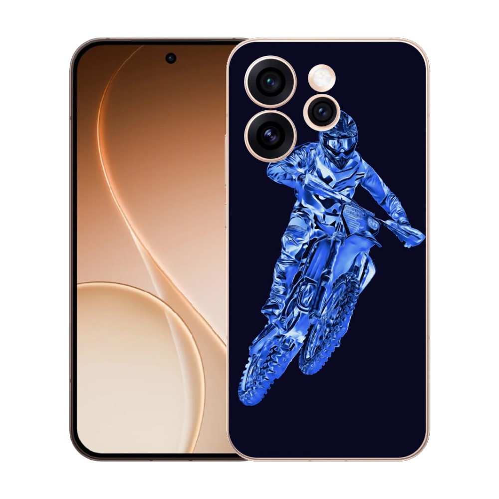 Gelový kryt mmCase na Oppo Reno 15 Pro 5G - motocross 1