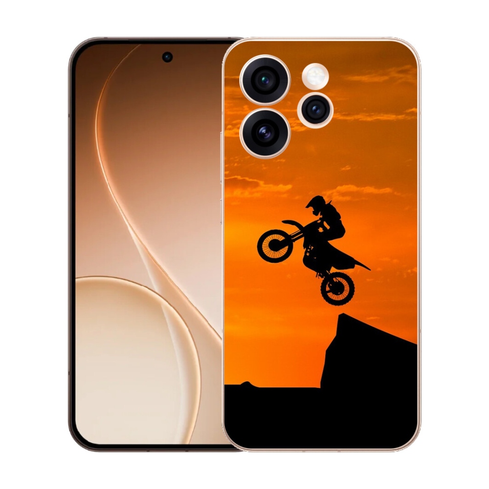 Gelový kryt mmCase na Oppo Reno 15 Pro 5G - motocross