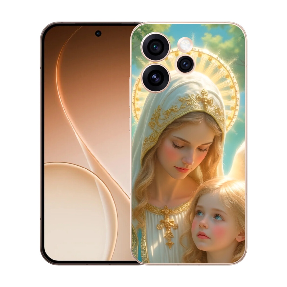 Gelový kryt mmCase na Oppo Reno 15 Pro 5G - náboženský motiv 2