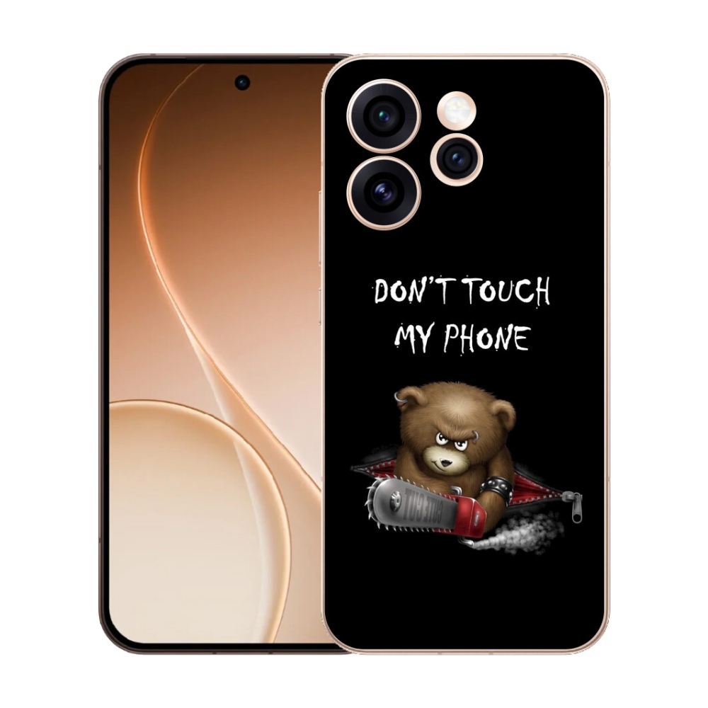 Gelový kryt mmCase na Oppo Reno 15 Pro 5G - nesahej na telefon