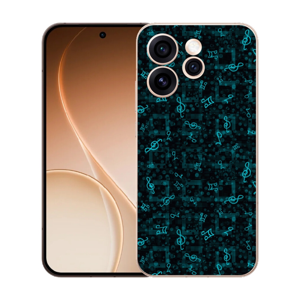 Gelový kryt mmCase na Oppo Reno 15 Pro 5G - noty 1