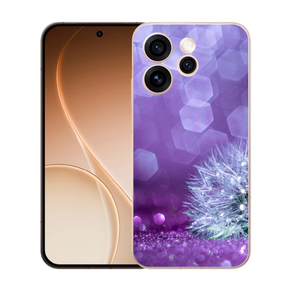 Gelový kryt mmCase na Oppo Reno 15 Pro 5G - odkvetlá pampeliška 2