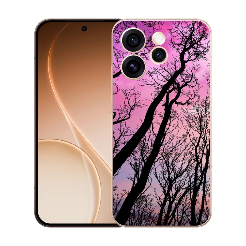 Gelový kryt mmCase na Oppo Reno 15 Pro 5G - opadané stromy