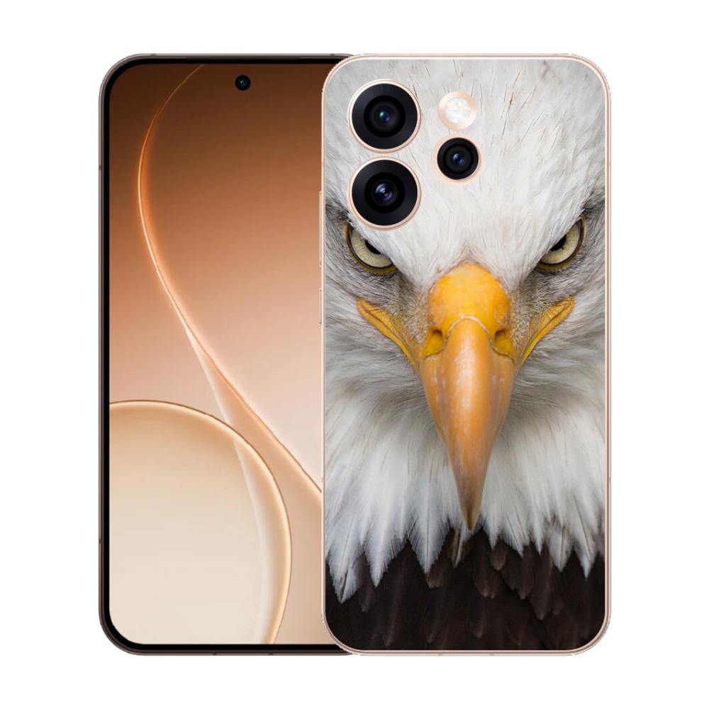 Gelový kryt mmCase na Oppo Reno 15 Pro 5G - orel