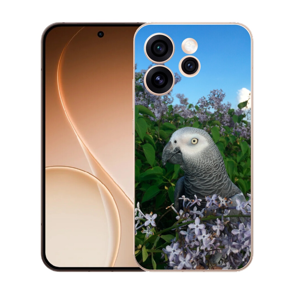 Gelový kryt mmCase na Oppo Reno 15 Pro 5G - papoušek žako
