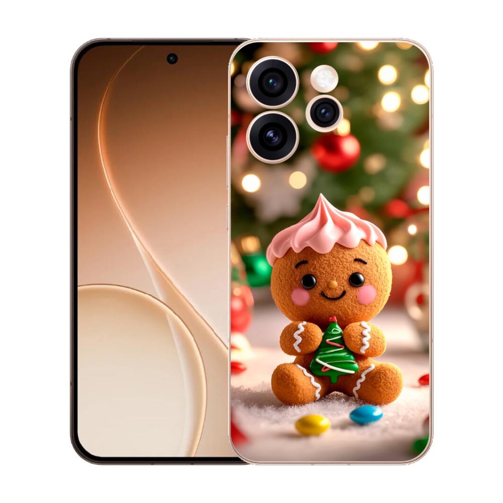 Gelový kryt mmCase na Oppo Reno 15 Pro 5G - perníček