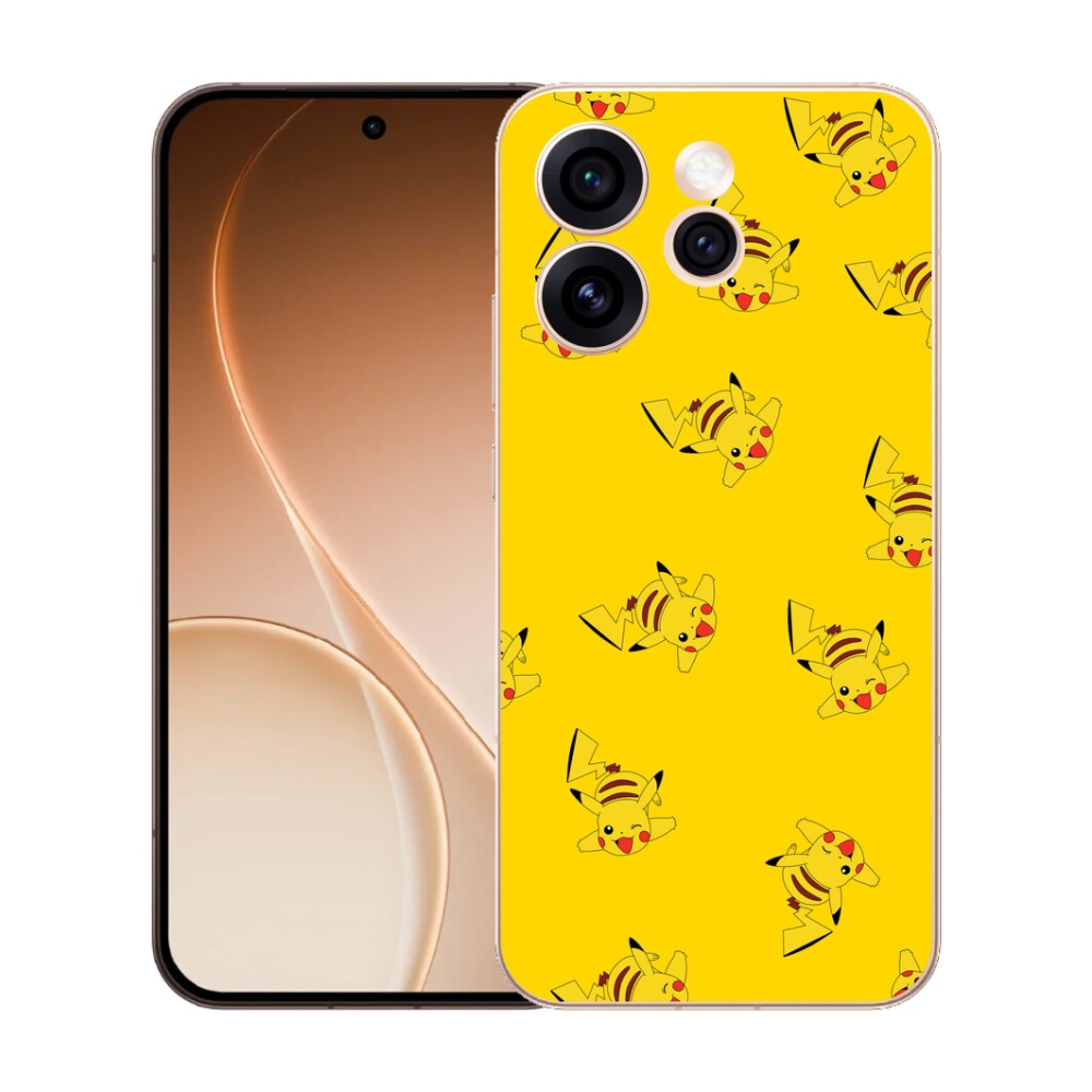Gelový kryt mmCase na Oppo Reno 15 Pro 5G - pikachu
