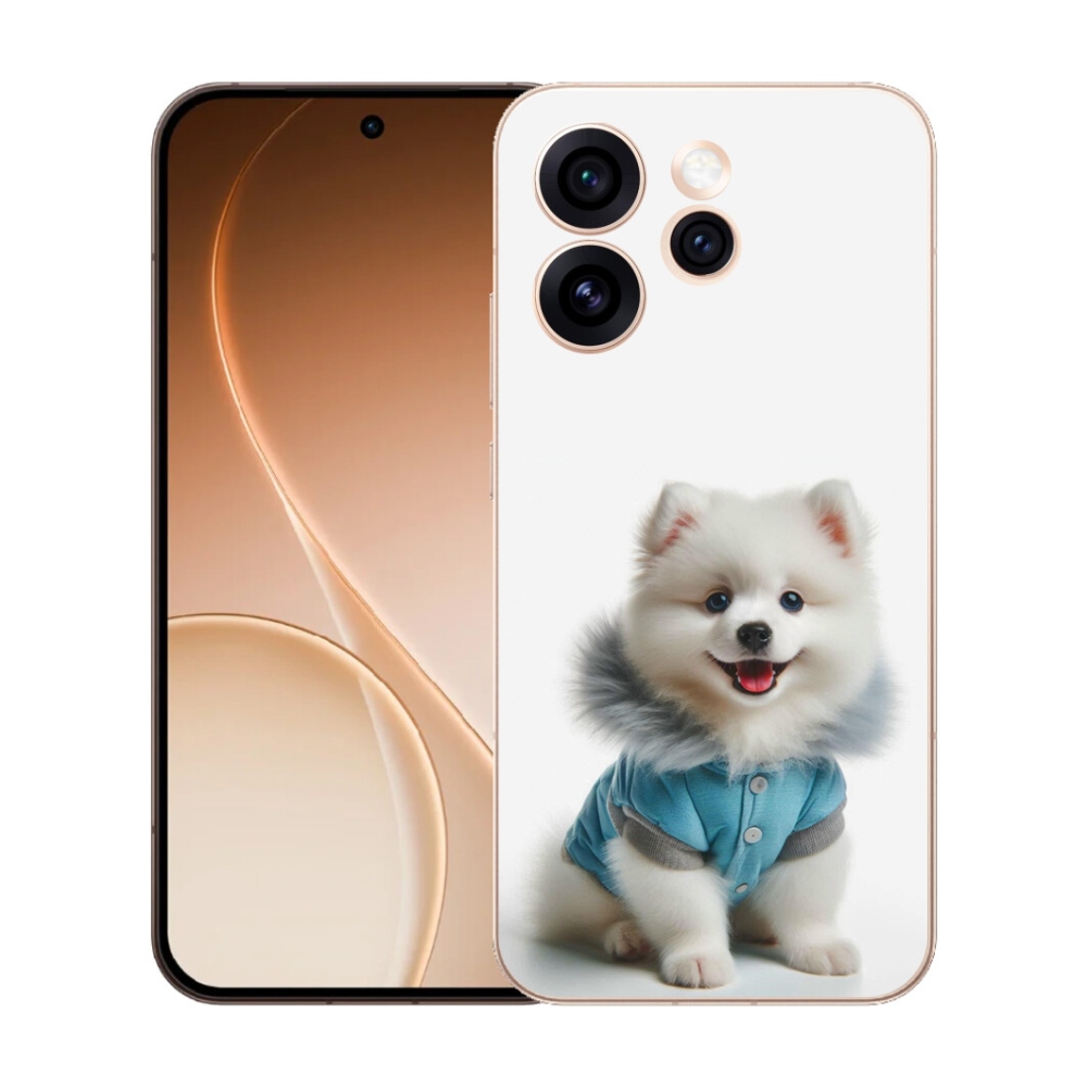 Gelový kryt mmCase na Oppo Reno 15 Pro 5G - pomeranian