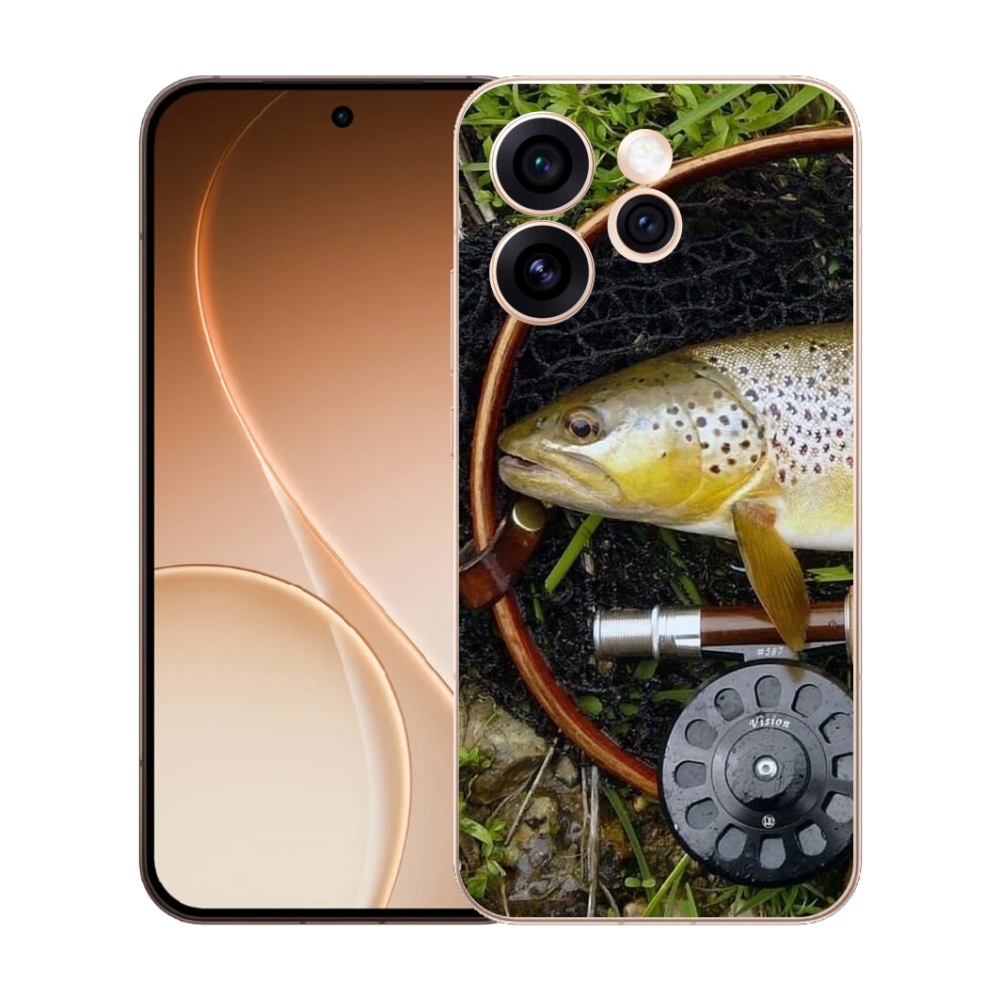 Gelový kryt mmCase na Oppo Reno 15 Pro 5G - pstruh 2