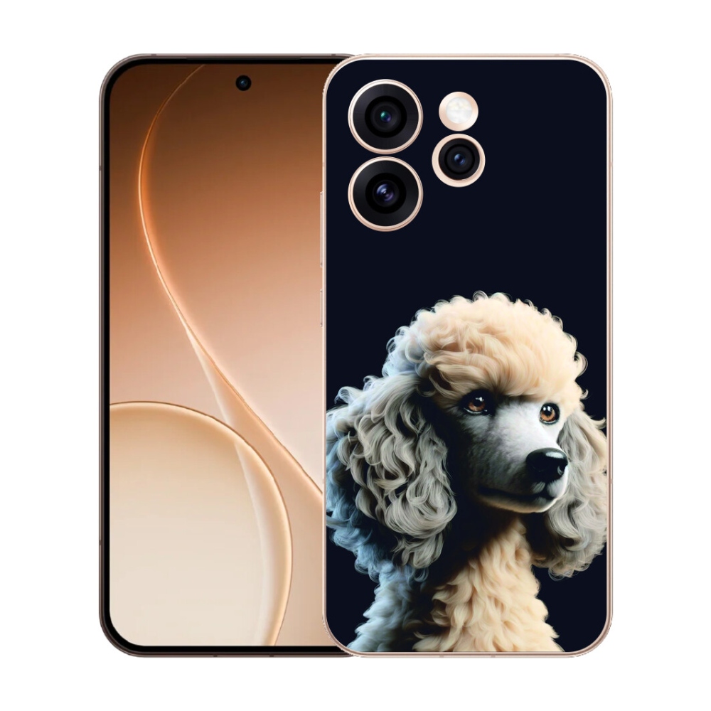 Gelový kryt mmCase na Oppo Reno 15 Pro 5G - pudl