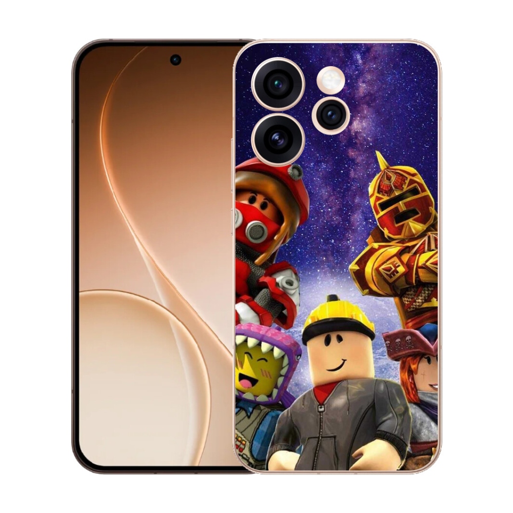 Gelový kryt mmCase na Oppo Reno 15 Pro 5G - roblox 3
