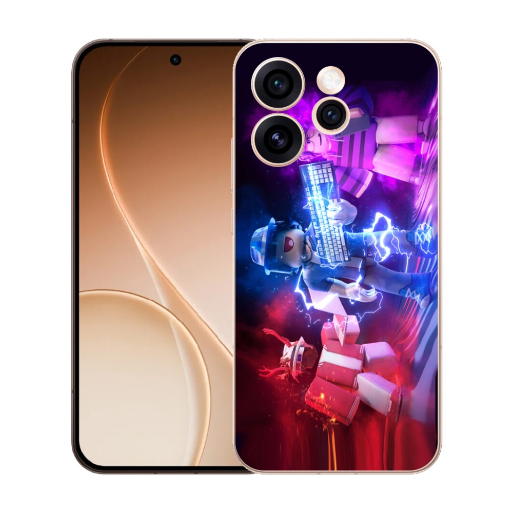 Gelový kryt mmCase na Oppo Reno 15 Pro 5G - roblox