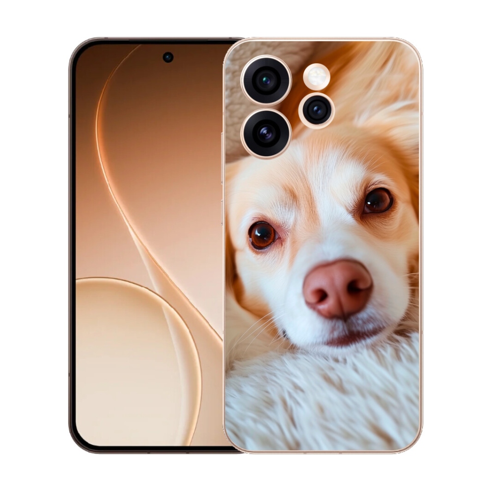 Gelový kryt mmCase na Oppo Reno 15 Pro 5G - Roztomilá čivava