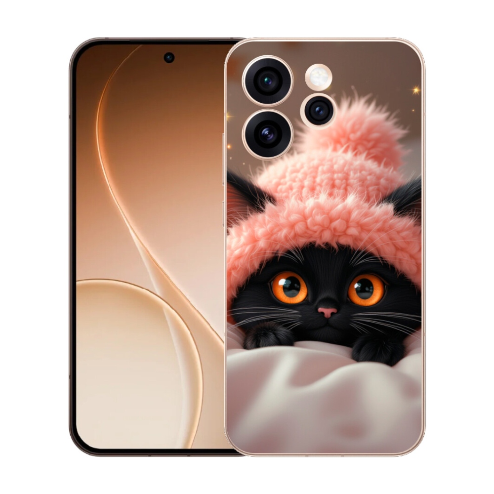 Gelový kryt mmCase na Oppo Reno 15 Pro 5G - roztomilé kotě 7