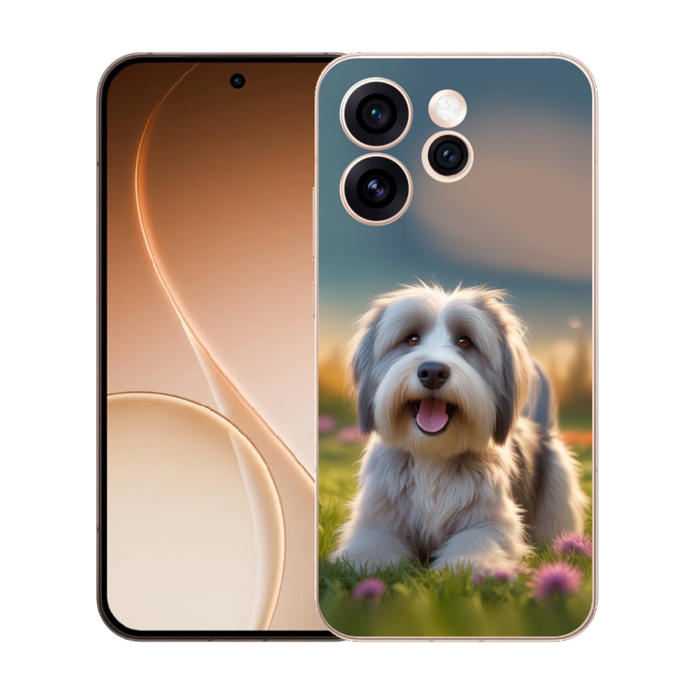 Gelový kryt mmCase na Oppo Reno 15 Pro 5G - roztomilý havanský psík