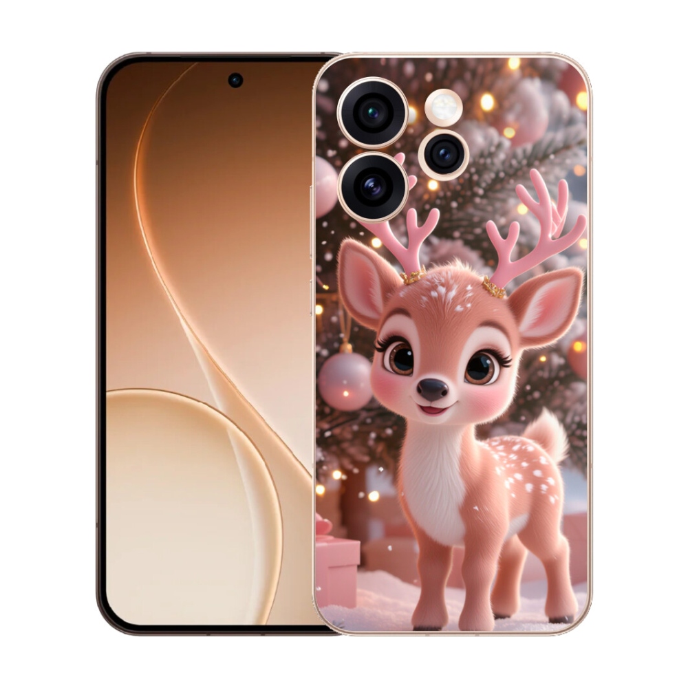 Gelový kryt mmCase na Oppo Reno 15 Pro 5G - roztomilý sob