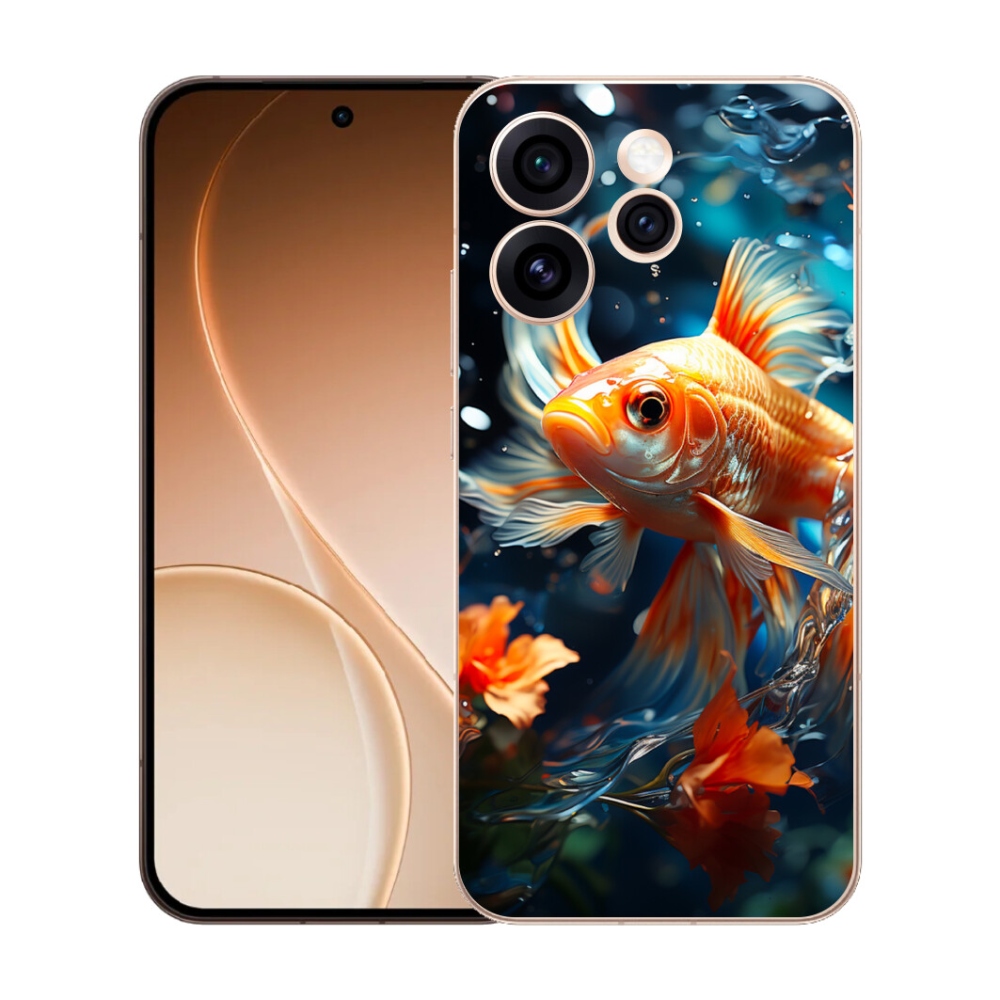 Gelový kryt mmCase na Oppo Reno 15 Pro 5G - rybka