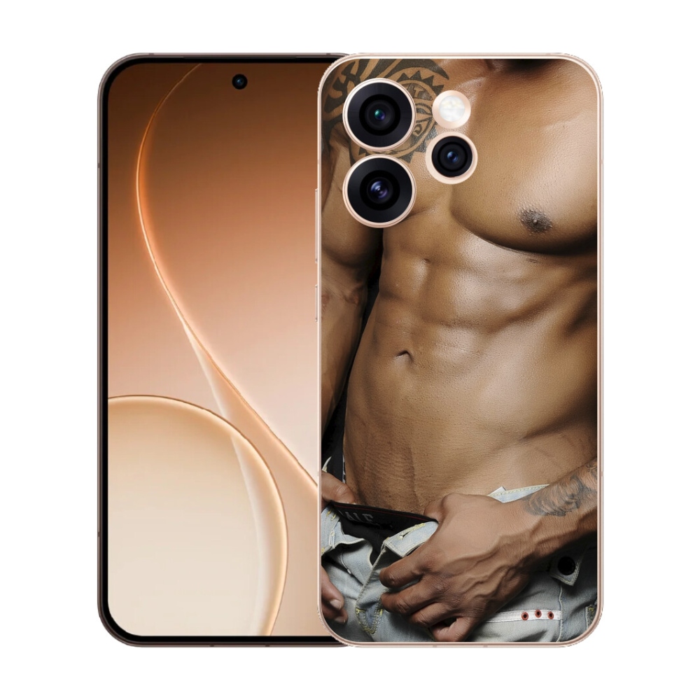 Gelový kryt mmCase na Oppo Reno 15 Pro 5G - sexy muž