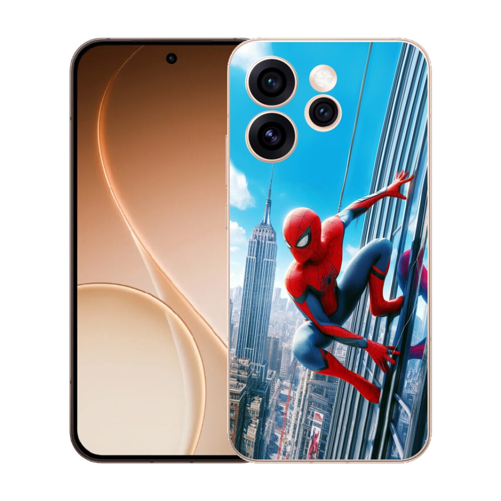 Gelový kryt mmCase na Oppo Reno 15 Pro 5G - spiderman