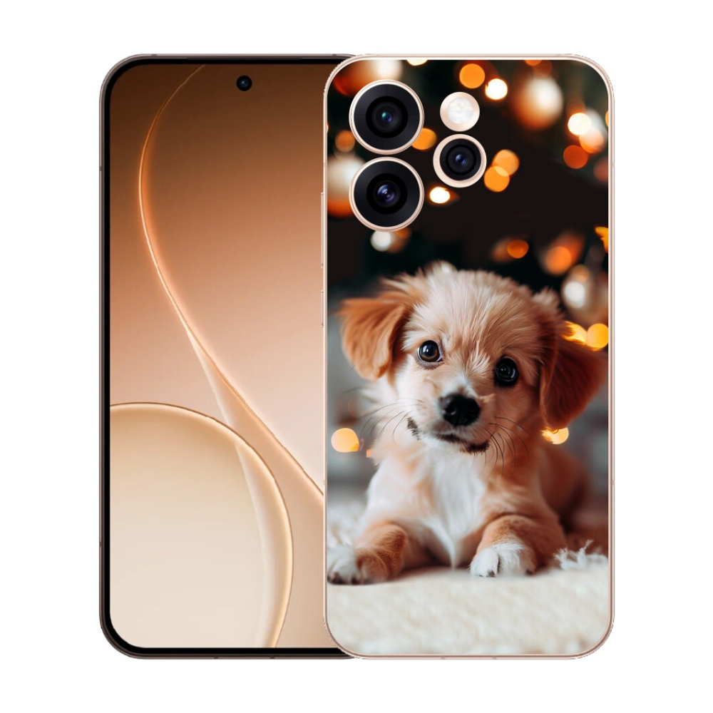 Gelový kryt mmCase na Oppo Reno 15 Pro 5G - štěňátko