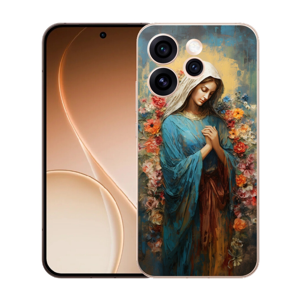 Gelový kryt mmCase na Oppo Reno 15 Pro 5G - svatá žena