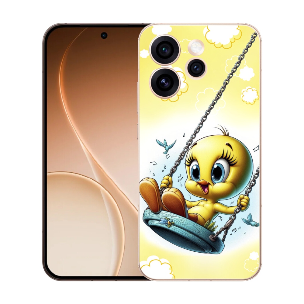 Gelový kryt mmCase na Oppo Reno 15 Pro 5G - tweety