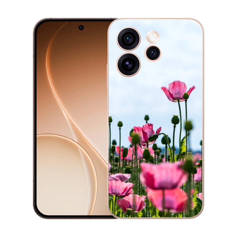 Gelový kryt mmCase na Oppo Reno 15 Pro 5G - vlčí mák