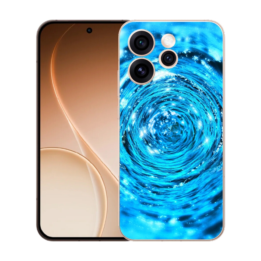 Gelový kryt mmCase na Oppo Reno 15 Pro 5G - vodní vír