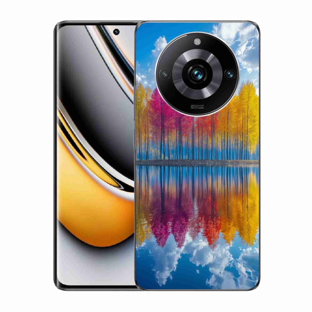 Gelový kryt mmCase na Realme 11 Pro 5G/11 Pro+ 5G - barevné stromy
