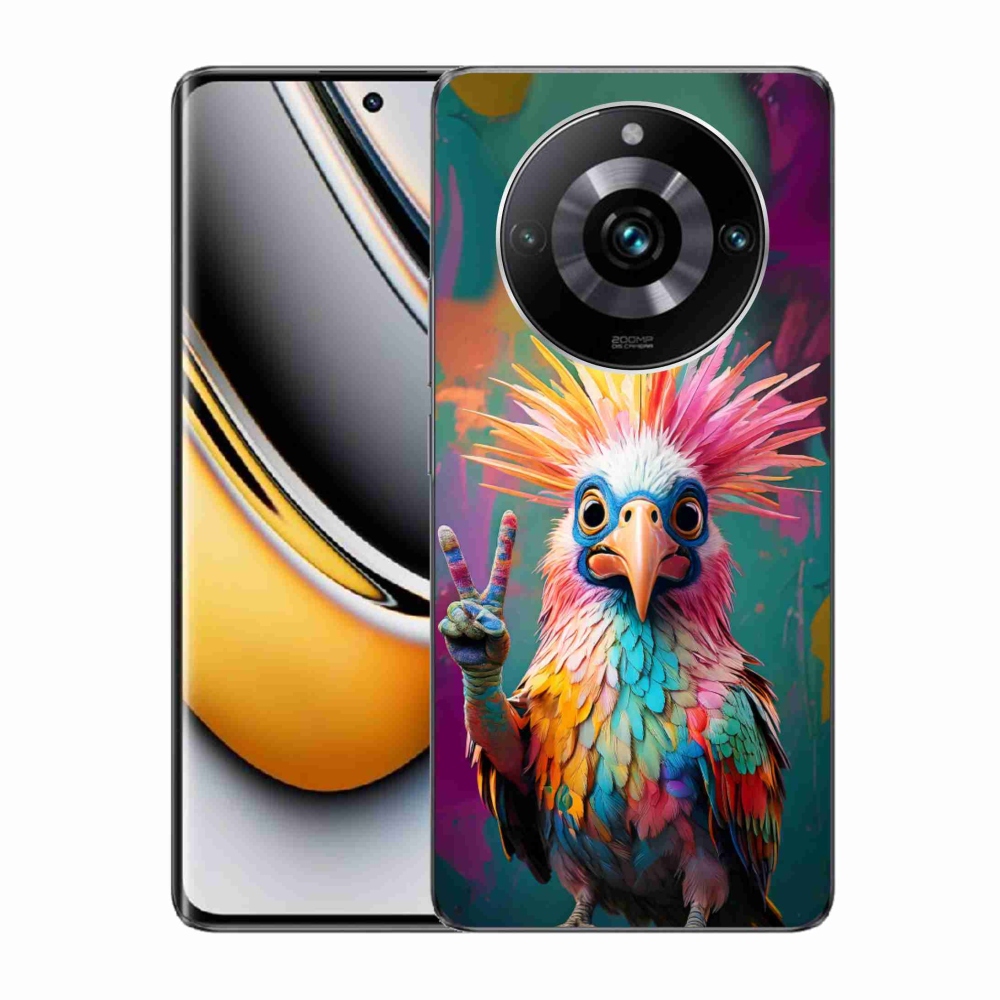 Gelový kryt mmCase na Realme 11 Pro 5G/11 Pro+ 5G - barevný rebel