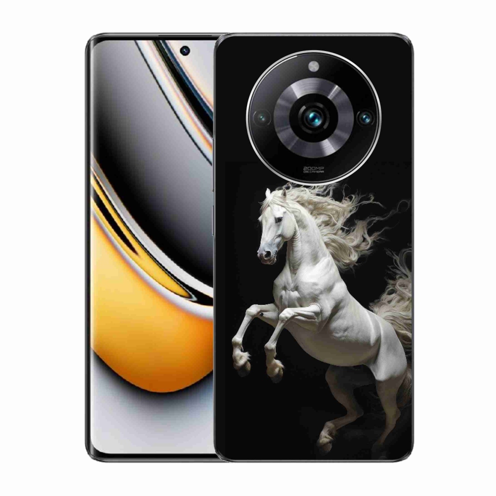 Gelový kryt mmCase na Realme 11 Pro 5G/11 Pro+ 5G - bílý kůň 4